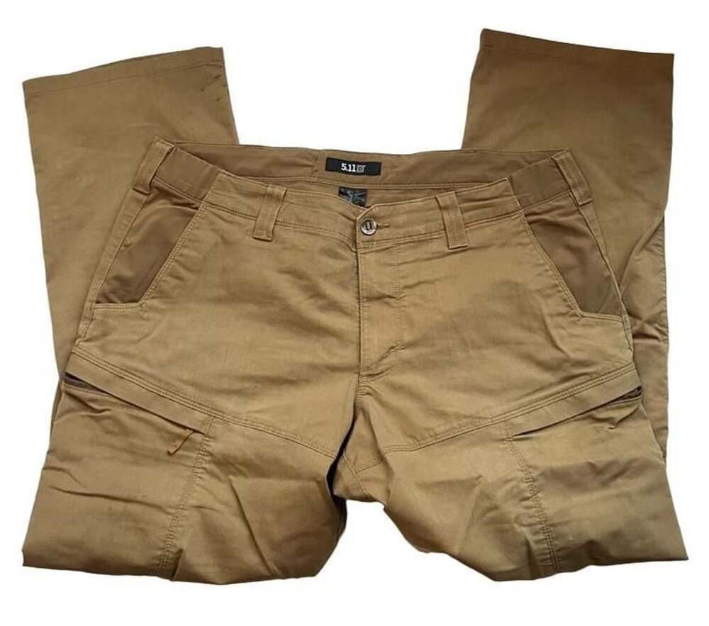 5.11 Tactical Meridian Pant Size 34x32 Brown Cargo Work Outdoor